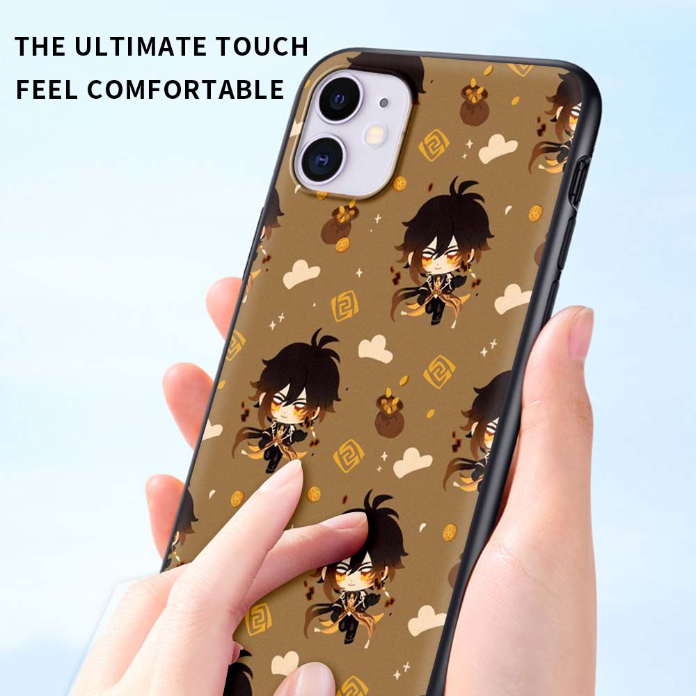 Genshin Impact Case for iphone 11 12 Pro Max 7 8 Xr Xs X SE 2020 6S 6 Plus Silicone Phone Cover Fundas Coque Shell Capa Cell Bag