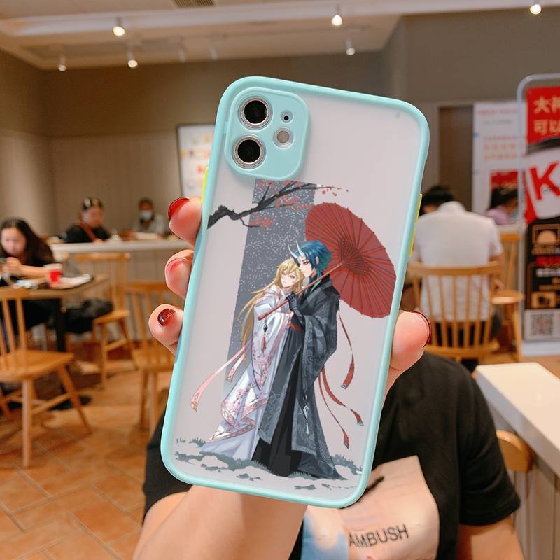 Xiao Genshin Impact Matte Shockproof Phone Case For iPhone 12 11 Pro XS Max XR X 8 7 Plus Camera Protection Bumper cover