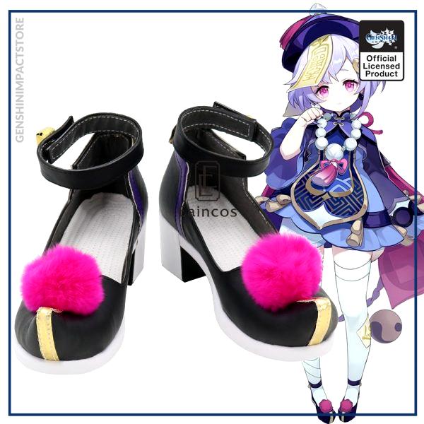 Game Genshin Impact Qiqi Cosplay Halloween Carnival Party Shoes Custom made - Genshin Impact Store