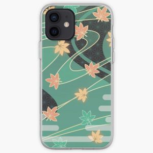 Genshin Impact - Kaedehara Kazuha Burst Pattern iPhone Soft Case RB1109 product Offical Genshin Impact Merch