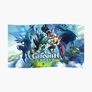 GENSHIN IMPACT Poster RB1109 product Offical Genshin Impact Merch