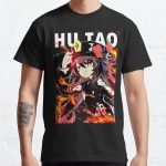 Hu tao Genshin impact Hutao Genshin Shirt T-Shirt Shirt Classic T-Shirt RB1109 product Offical Genshin Impact Merch