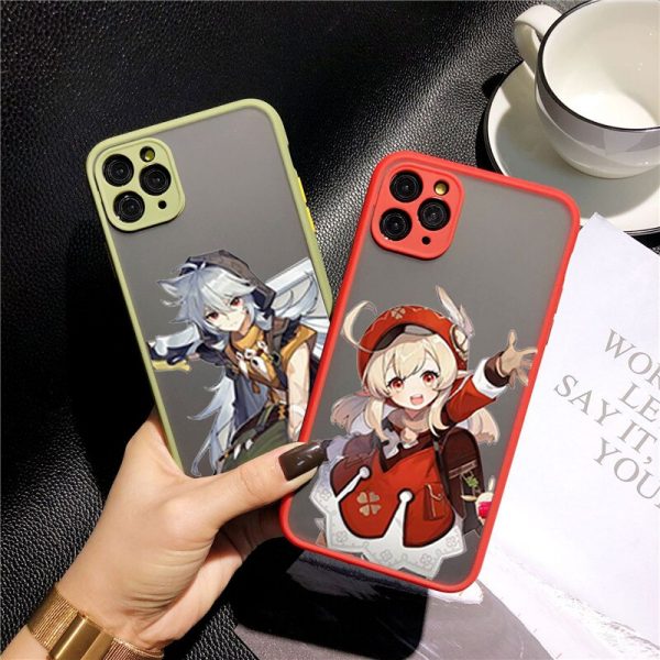 Genshin Impact Phone Case for IPhone X XS MAX 6s 7 7plus 8 8Plus SE 20XR 1 - Genshin Impact Store