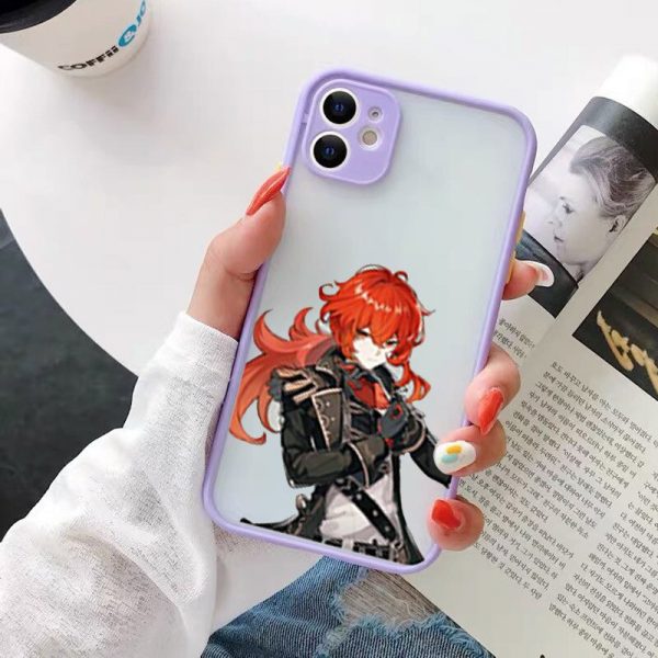 Genshin Impact Phone Case for IPhone X XS MAX 6s 7 7plus 8 8Plus SE 20XR 4 - Genshin Impact Store