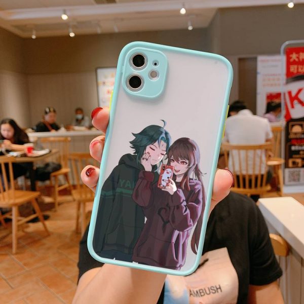 Xiao Genshin Impact Matte Shockproof Phone Case For iPhone 12 11 Pro XS Max XR X 2 - Genshin Impact Store