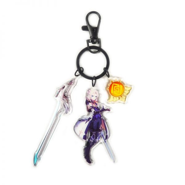 Anime Genshin Impact Albedo Cosplay Acrylic Keychain Accessories Pendant Key Ring Game Fans Gift 800x800 1 - Genshin Impact Store