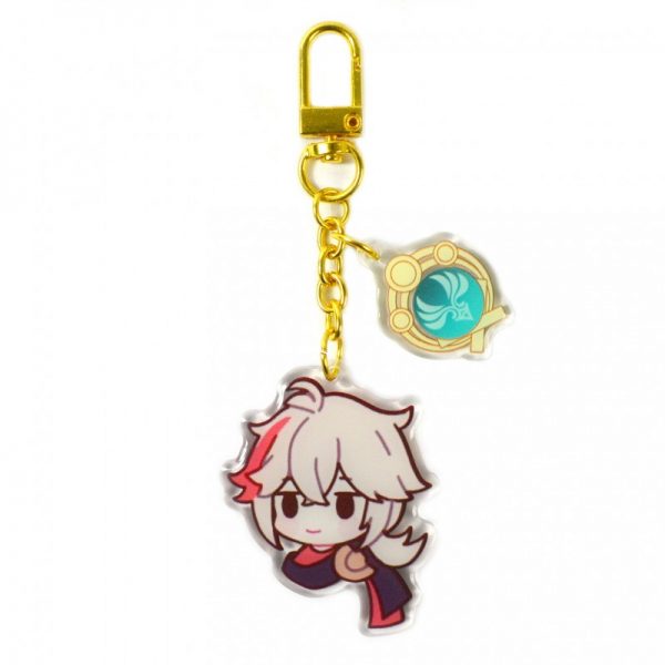 Cute Genshin Impact Acrylic Keychain Kaedehara Kazuha Cosplay Accessories Pendant Key Ring Game Fans Gift 800x800 1 - Genshin Impact Store