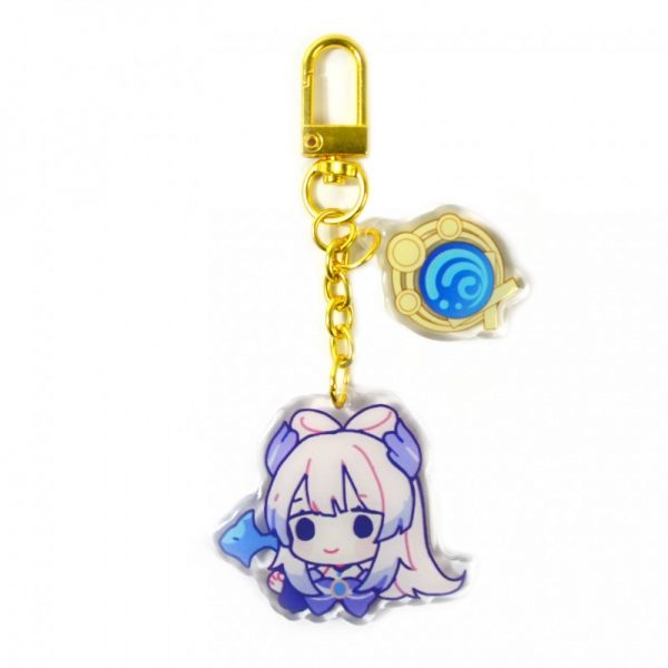 Cute Genshin Impact Acrylic Keychain Sangonomiya Kokomi Cosplay Accessories Pendant Key Ring Game Fans Gift 800x800 1 - Genshin Impact Store