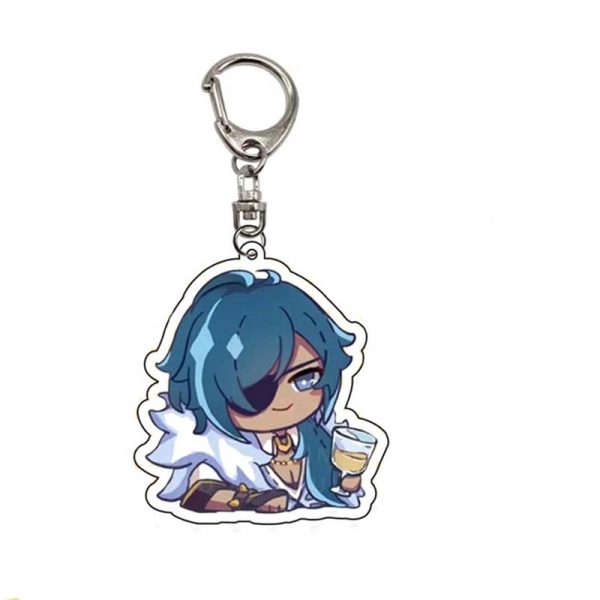 Cute Genshin Impact Kaeya Anime Acrylic Keychains Accessories Car Bag Pendant Key Ring Cosplay Gifts 800x800 1 - Genshin Impact Store