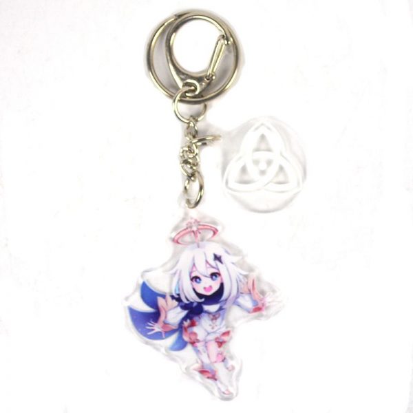 Cute Genshin Impact Paimon C Anime Acrylic Keychain For Women Accessories Bag Pendant Key Ring Girl Gift 800x800 1 - Genshin Impact Store