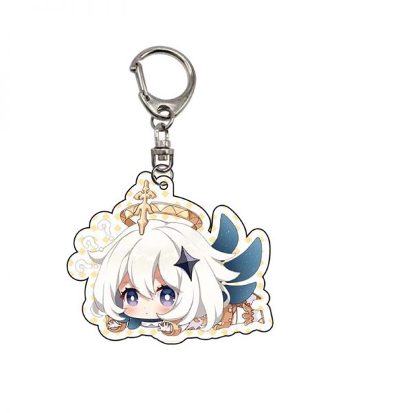 Genshin Impact Paimon Anime Acrylic Keychains Accessories Car Bag Pendant Key Ring Cosplay Cute Gifts 800x800 1 - Genshin Impact Store