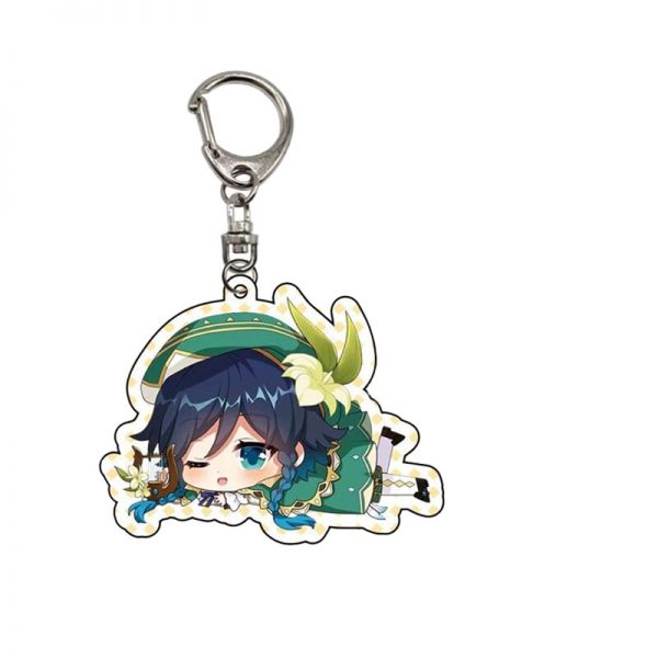 Genshin Impact Venti A Anime Acrylic Keychains Accessories Car Bag Pendant Key Ring Cosplay Cute Gifts 800x800 1 - Genshin Impact Store