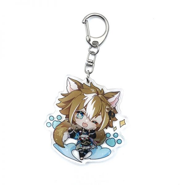 New Genshin Impact Gorou Figures Acrylic Keychain G Shaped Buckle Accessories Cute Bag Car Pendant Key Ring Game Fans Gift 800x800 1 - Genshin Impact Store