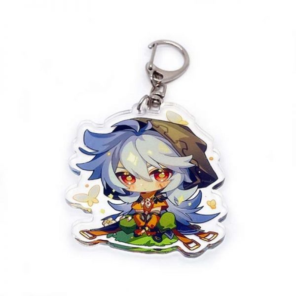 New Genshin Impact Razor Figures Acrylic Keychain G Shaped Buckle Accessories Cute Bag Car Pendant Key Ring Game Fans Gift 800x800 1 - Genshin Impact Store