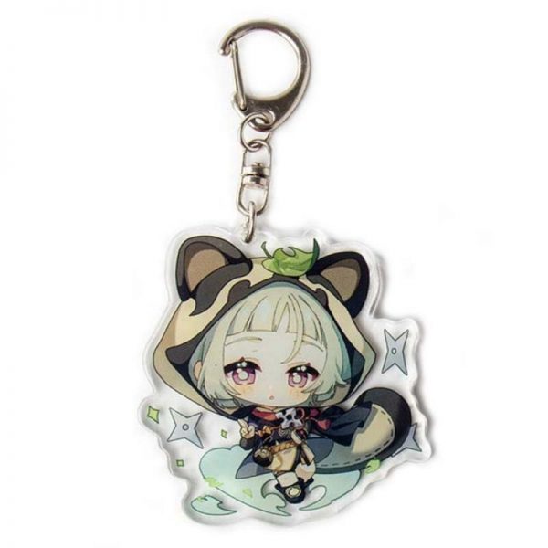 New Genshin Impact Sayu Figures Acrylic Keychain G Shaped Buckle Accessories Cute Bag Car Pendant Key Ring Game Fans Gift 800x800 1 - Genshin Impact Store