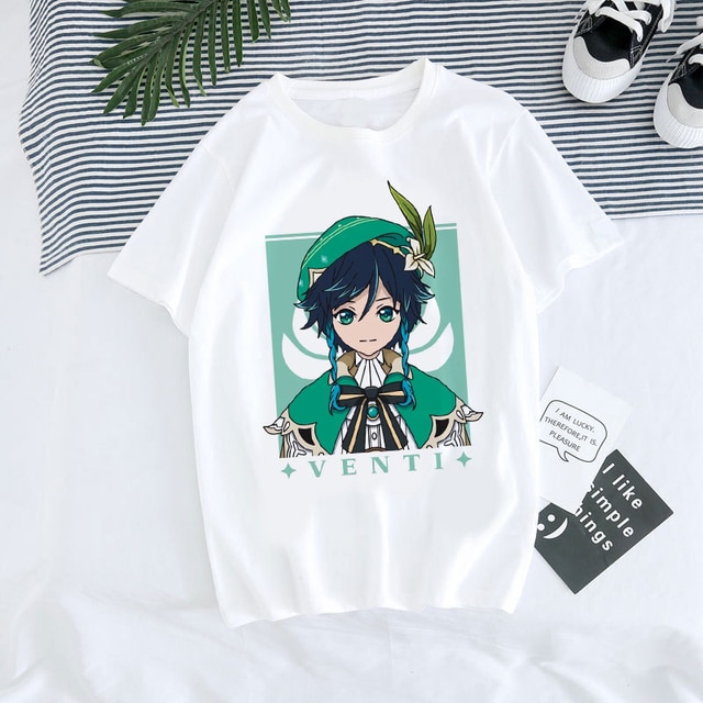 Genshin Impact T Shirt Women Hot Game Graphic Tees Unisex Kawaii Summer Tops Harajuku Cartoon Hu 30.jpg 640x640 30 - Genshin Impact Store