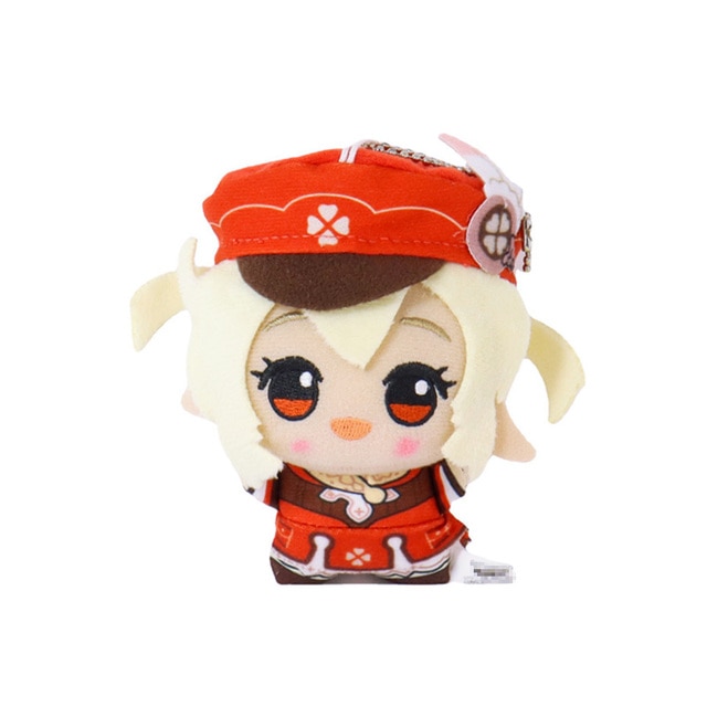 10CM Genshin Impact Tartaglia Zhong Li Xiao Klee Albedo Ganyu Fischl Traveler Plush Pendant Toy Doll 6.jpg 640x640 6 - Genshin Impact Store